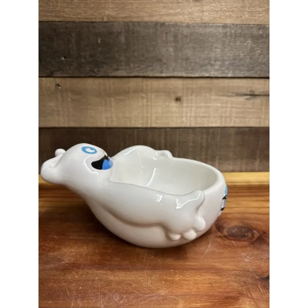 Ceramic Ghost Candy Bowl Target Monster Madness 9.5